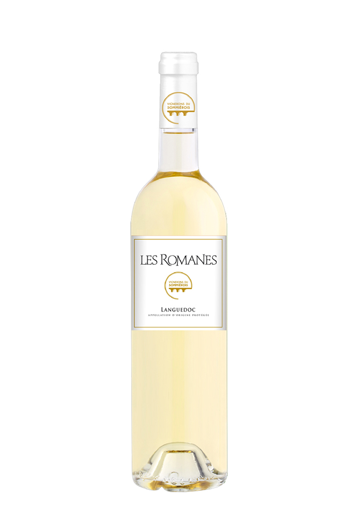 BOUTEILLE - BLANC - LES ROMANES