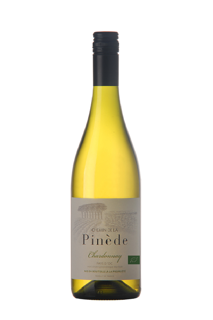 BOUTEILLE - CHARDONNAY BIO - CHEMIN DE LA PINEDE