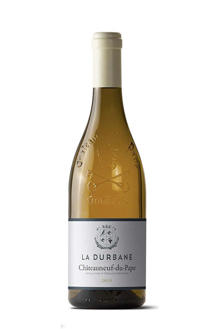 BOUTEILLE - CHATEAUNEUF DU PAPE BLANC - LA DURBANE