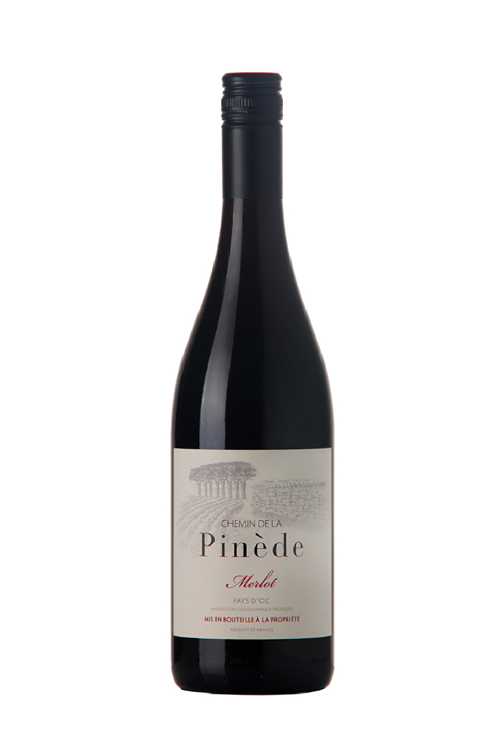 BOUTEILLE - MERLOT - CHEMIN DE LA PINEDE